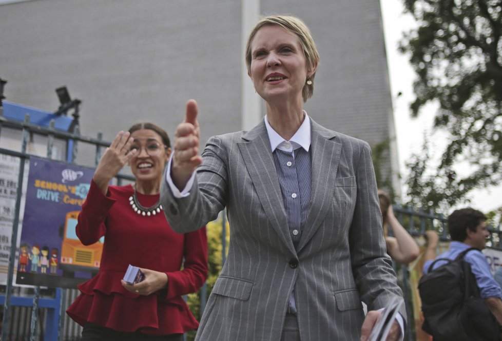 Kandidátka na guvernérku New Yorku Cynthia Nixon prohrála v boji s guvernérem Andrewem Cuomem.