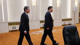 Americký ministr zahraničí Antony Blinken se v Pekingu setkal s čínským prezidentem Si Ťin-pchingem. (19.6.2023)