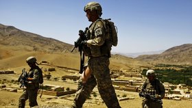 (Ilustrační foto) Vojáci v Afghánistánu