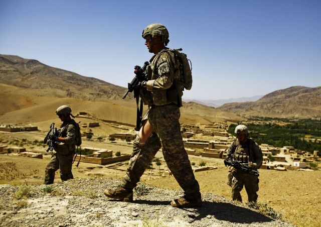 Američtí vojáci v Afghánistánu.