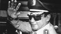 Panamský diktátor Manuel Noriega