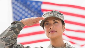 Žena v armádě (Ilustrační foto)