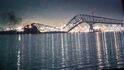 Tragédie v americkém Baltimoreu: Zhroucení mostu Key Bridge