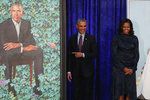 Bývalý prezident USA Barack Obama s manželkou Michelle
