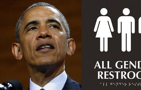 Obama nakázal školám: Nechte transsexuály, aby si záchodky zvolili sami