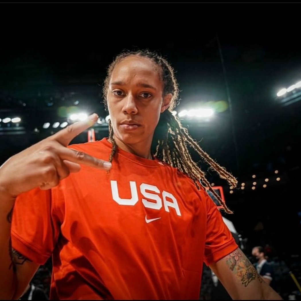 Americká basketbalistka Brittney Grinerová