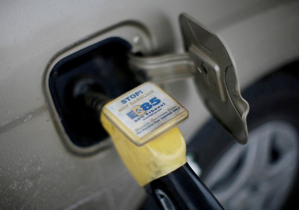 Ceny benzínů v USA.