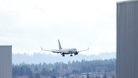 Boeing společnosti Alaska airlines