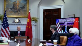 Virtuální summit USA-Čína.