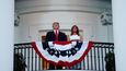 Donald Trump a jeho žena Melania 