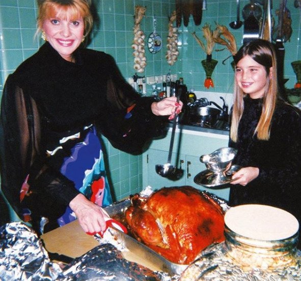 Ivanka Trumpová s matkou Ivanou