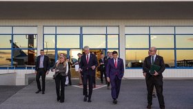 Ministr zahraničí USA Marco Rubio si udělal rychlou zastávku v Praze. (23. 10. 2026)