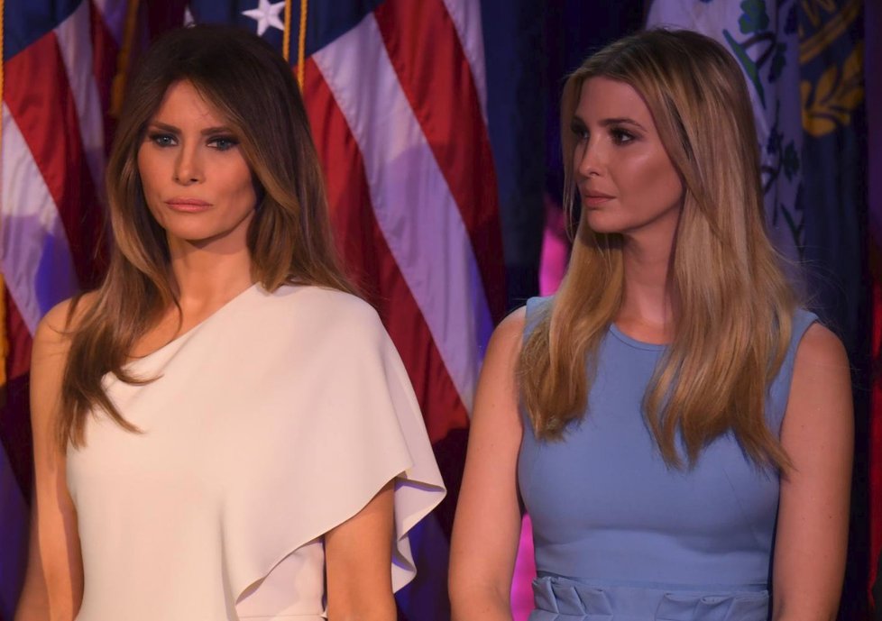 Melania Trumpová je schopná ztišit Trumpův hlas, Ivanka zase po otci „uklidit&#34;.