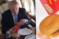 Donald Trump má nejradši burgery z „Mekáče“, jídlo šéfkuchaře Bílého domu se jim nevyrovná