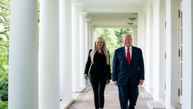 Prezident Trump s dcerou Tiffany