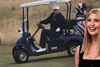Trump si po odchodu z Bílého domu užívá golf do sytosti. Ale bez Ivanky. Rozhádali se?