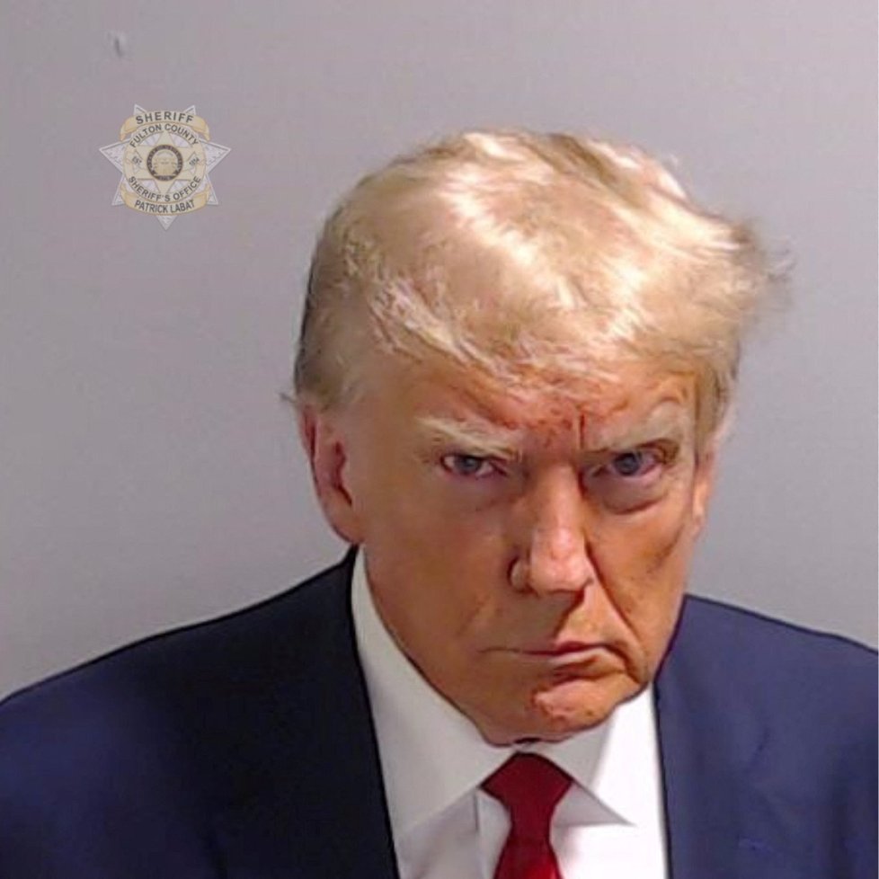 Zatčení Donalda Trumpa v Georgii, (25.08.2023).