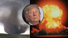 Atomovkou proti hurikánům. Trump našel nový „recept“ na rozmary počasí