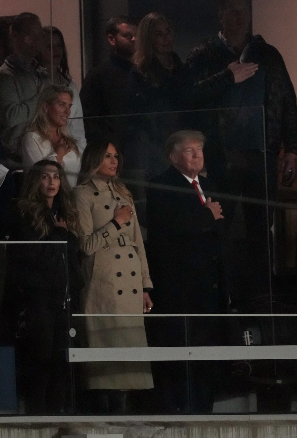 Exprezident USA Donald Trump s manželkou Melanií.