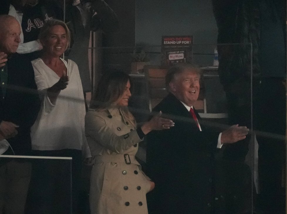 Exprezident USA Donald Trump s manželkou Melanií