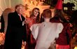 Prezident USA Donald Trump s manželkou Melanií během oslav Halloweenu, (26.10.2020).