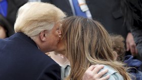 Prezident Trump se svou ženou, první dámou Melanií.