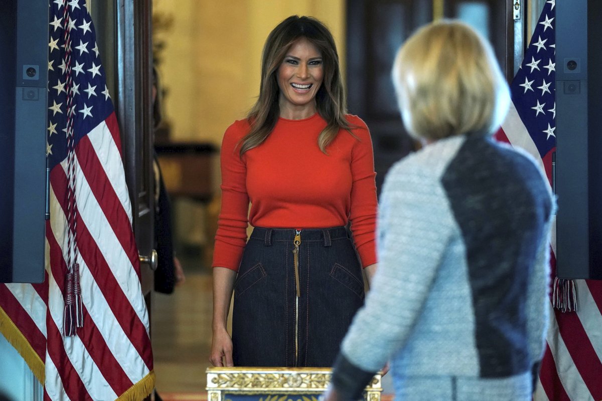 První dáma USA Melania Trumpová.