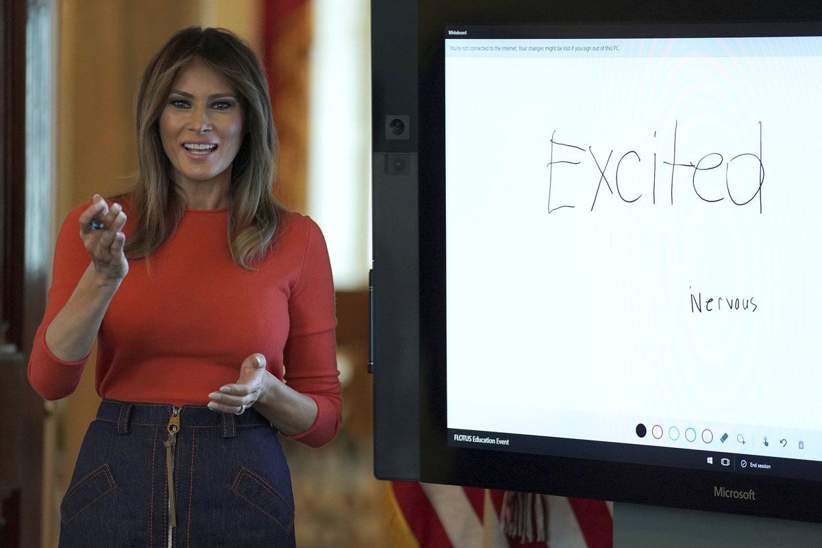 První dáma USA Melania Trumpová.