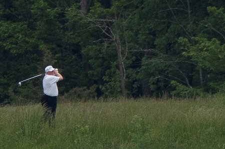 Jediný sport, kterému se Trump pravidelně věnuje, je golf.