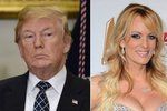 Donald Trump s pornoherečkou Stormy Daniels aka Stephanií Cliffordovou.
