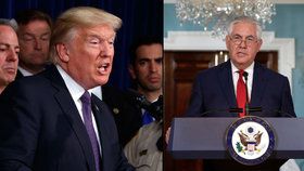 Tillerson prý chtěl kvůli neshodám s Trumpem rezignovat.