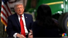 Donald Trump odešel z rozhovoru na televizi NBS.
