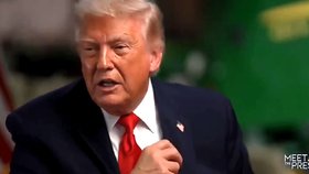 Donald Trump odešel z rozhovoru na televizi NBS.