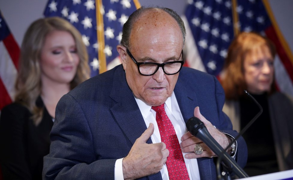 Trumpův právník Rudy Giuliani