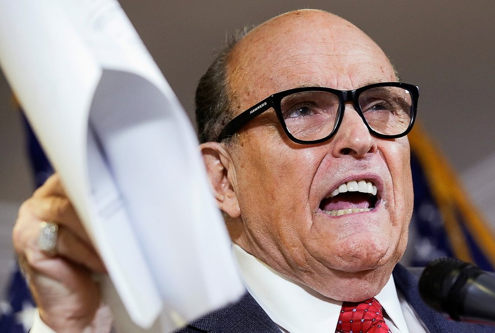 Trumpův právník Rudy Giuliani