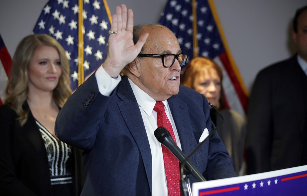 Trumpův právník Rudy Giuliani