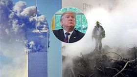 „Byl jsem tam,“ pochlubil se Trump. Prezident prý pomáhal na Ground Zero po útocích 11. září 2001.