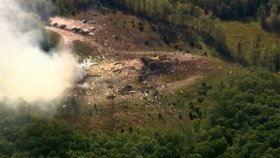 Exploze v továrně na výbušniny v Tennessee