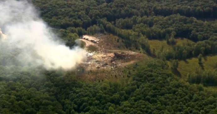 Exploze v továrně na výbušniny v Tennesse