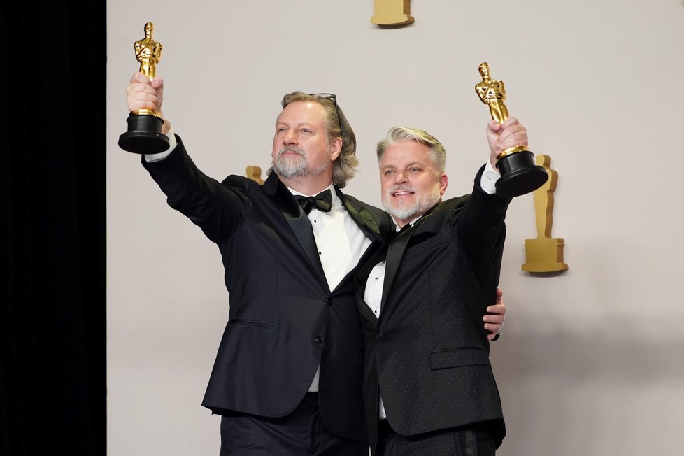 Udělování Oscarů 2024: Dave Mullins a Brad Booker