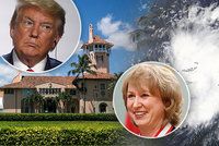Extrémně nebezpečný hurikán ohrožuje i Trumpův resort. Expremiérka doufá, že jej zasáhne