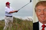 Prezident Trump na golfu