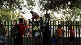 Migranti z Haiti (ilustrační foto)