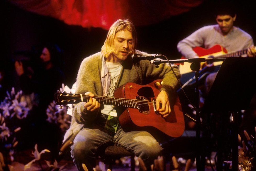 Kytara Martin D-18E, na kterou frontman skupiny Nirvana v listopadu 1993 nahrál slavný akustický koncert, jenž posléze vyšel pod názvem MTV Unplugged in New York. Kytara se v aukci prodala za šest milionů dolarů, asi 143 milionů korun.