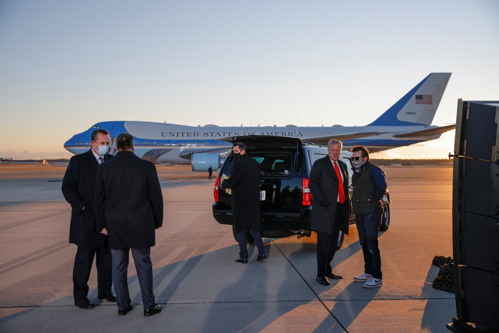 Donald Trump je připravený opustit Bílý dům, (20.01.2021).