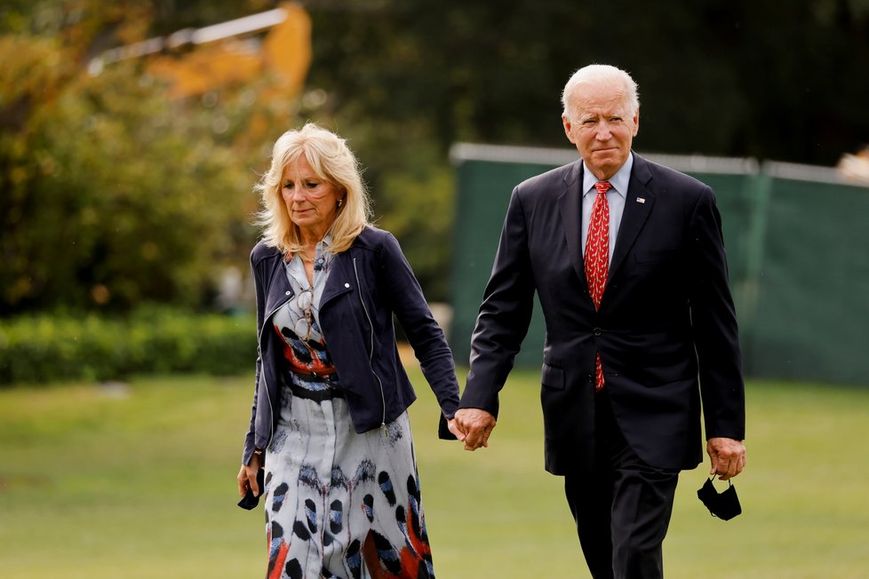 Prezident USA Joe Biden s manželkou Jill