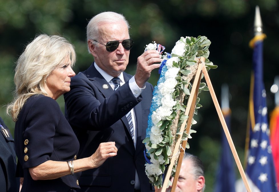 Prezident USA Joe Biden s manželkou Jill.