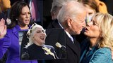 Zlatý mikrofon, drahé róby a výzva ke smíření: Biden převzal Bílý dům, Trump narychlo zmizel