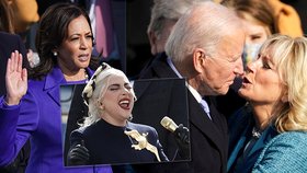 Biden složil přísahu, hymnu mu zazpívala Lady Gaga.