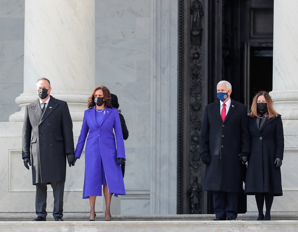 Inaugurace Joea Bidena a Kamaly Harrisové, (20.01.2021).